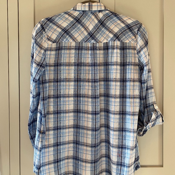 Soft Joie Lilya Plaid Button Down | XS - Picture 3 of 8